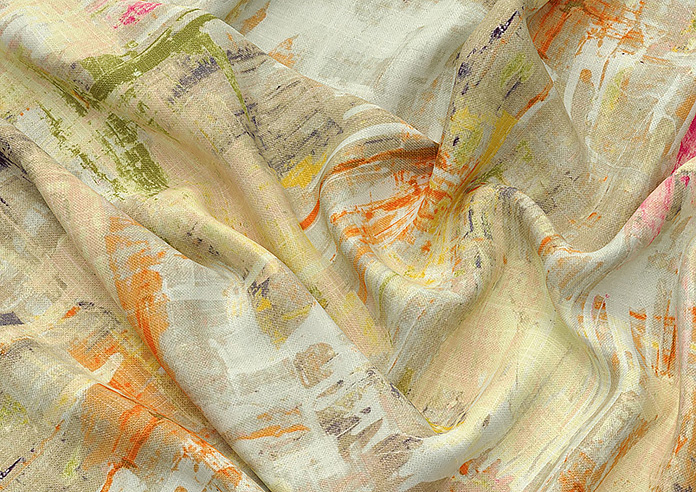 Abstract, Sherbert - Made to Measure Curtains - Image 4